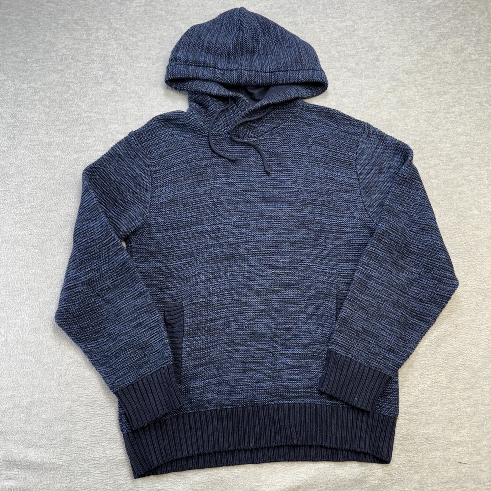 Gotcha Hoodie Adult Medium Blue Sweatshirt Loop Knit Sweater Pullover Surf Skate
